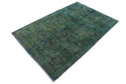 Carpetido Design Vintage Rug Green in 240x160 (3 / 7)