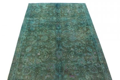 Carpetido Design Vintage Rug Green in 240x160 (4 / 7)