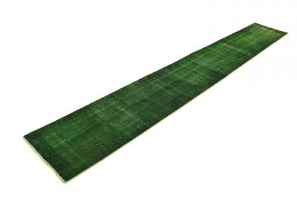 Carpetido Design Vintage Rug Green in 430x60 (3 / 6)