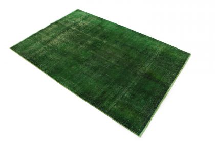 Carpetido Design Vintage Rug Green in 210x150 (2 / 7)