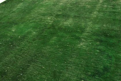 Carpetido Design Vintage Rug Green in 210x150 (6 / 7)