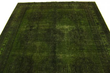 Carpetido Design Vintage-Teppich Grün in 280x200 (6 / 9)