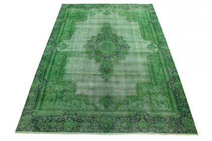 Carpetido Design Vintage Rug Green in 370x260