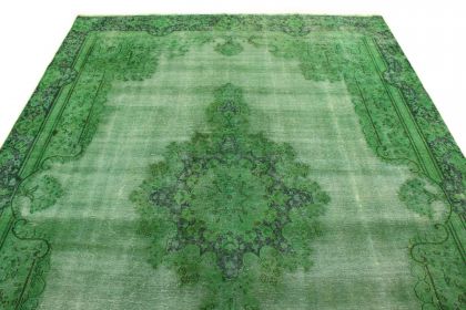 Carpetido Design Vintage Rug Green in 370x260 (5 / 10)