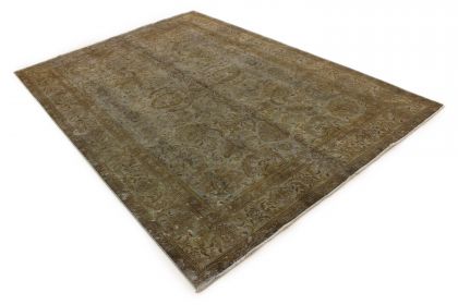 Carpetido Design Vintage-Teppich Beige Sand in 320x220 (2 / 10)