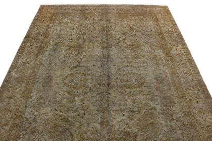 Carpetido Design Vintage-Teppich Beige Sand in 320x220 (4 / 10)