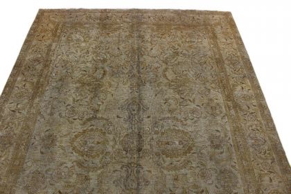 Carpetido Design Vintage-Teppich Beige Sand in 320x220 (8 / 10)