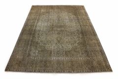 Carpetido Design Vintage-Teppich Beige Sand in 340x240