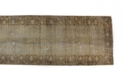 Carpetido Design Vintage-Teppich Beige Sand in 370x80 (5 / 8)
