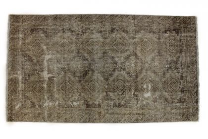 Carpetido Design Vintage-Teppich Beige Sand in 200x110 (5 / 8)