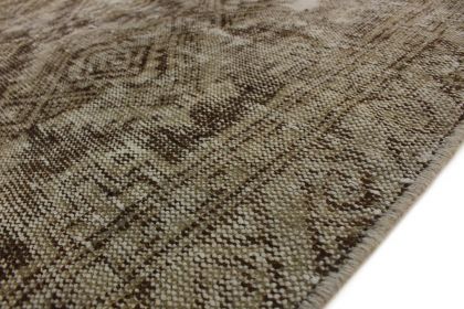 Carpetido Design Vintage-Teppich Beige Sand in 200x110 (7 / 8)