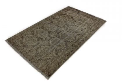 Carpetido Design Vintage-Teppich Beige Sand in 190x110 (3 / 7)