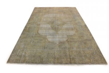Carpetido Design Vintage-Teppich Beige Sand in 380x230 (2 / 9)