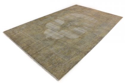 Carpetido Design Vintage-Teppich Beige Sand in 380x230 (4 / 9)