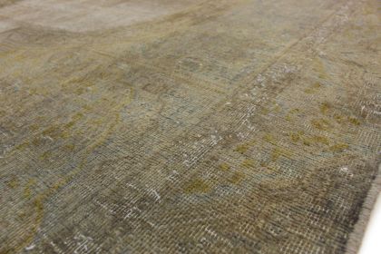Carpetido Design Vintage-Teppich Beige Sand in 380x230 (7 / 9)