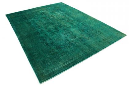 Carpetido Design Vintage-Teppich Türkis Grün in 370x290 (2 / 12)
