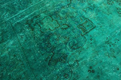 Carpetido Design Vintage-Teppich Türkis Grün in 370x290 (8 / 12)