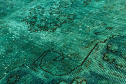 Carpetido Design Vintage-Teppich Türkis Grün in 370x290 (10 / 12)