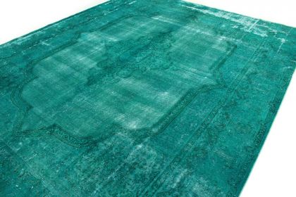 Carpetido Design Vintage-Teppich Türkis Grün in 410x320 (5 / 12)
