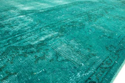 Carpetido Design Vintage-Teppich Türkis Grün in 410x320 (10 / 12)