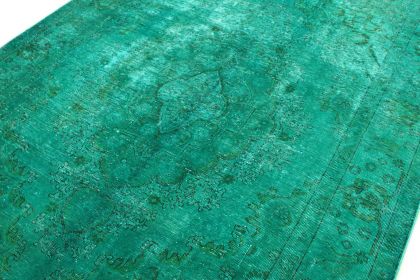 Carpetido Design Vintage-Teppich Türkis Grün in 290x200 (6 / 9)
