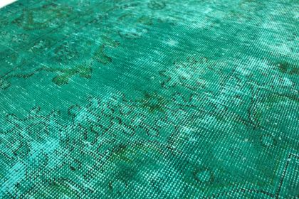 Carpetido Design Vintage-Teppich Türkis Grün in 290x200 (9 / 9)