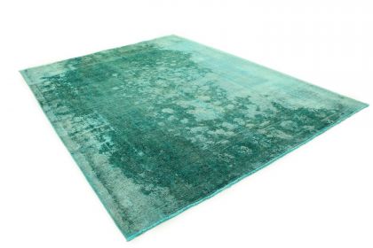 Carpetido Design Vintage-Teppich Türkis Grün in 380x290 (2 / 11)