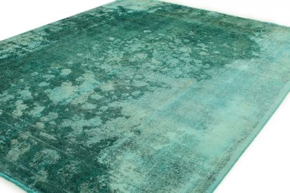 Carpetido Design Vintage-Teppich Türkis Grün in 380x290 (4 / 11)