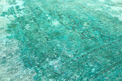 Carpetido Design Vintage-Teppich Türkis Grün in 380x290 (8 / 11)