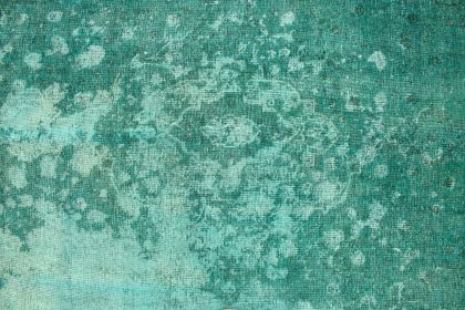 Carpetido Design Vintage-Teppich Türkis Grün in 380x290 (10 / 11)