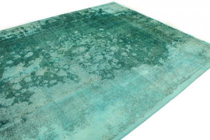 Carpetido Design Vintage-Teppich Türkis Grün in 380x290 (11 / 11)