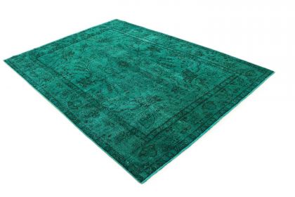 Carpetido Design Vintage Rug Turquoise Green in 290x210 (2 / 9)