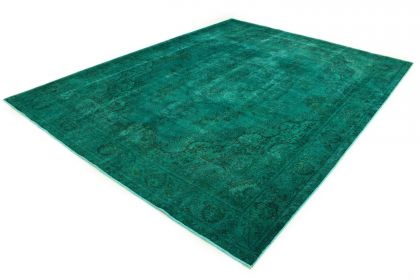 Carpetido Design Vintage-Teppich Türkis Grün in 390x290 (4 / 11)