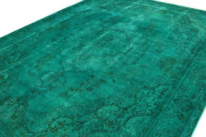 Carpetido Design Vintage-Teppich Türkis Grün in 390x290 (5 / 11)