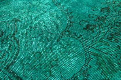 Carpetido Design Vintage-Teppich Türkis Grün in 390x290 (8 / 11)