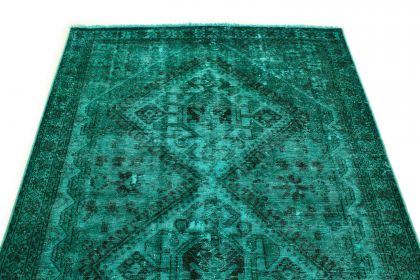 Carpetido Design Vintage-Teppich Türkis Grün in 290x160 (5 / 8)