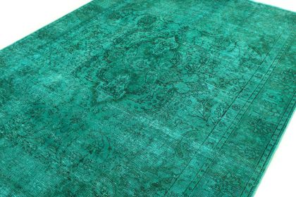 Carpetido Design Vintage-Teppich Türkis Grün in 290x190 (4 / 7)