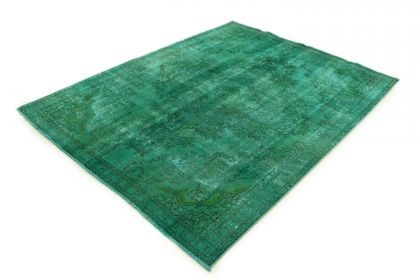 Carpetido Design Vintage-Teppich Türkis Grün in 260x210 (3 / 9)