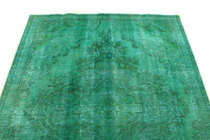 Carpetido Design Vintage-Teppich Türkis Grün in 260x210 (5 / 9)
