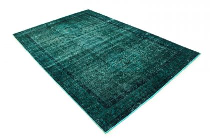 Carpetido Design Vintage-Teppich Türkis Grün in 300x200 (2 / 9)