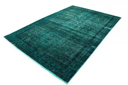 Carpetido Design Vintage-Teppich Türkis Grün in 300x200 (3 / 9)