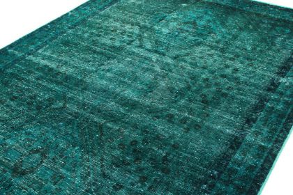 Carpetido Design Vintage-Teppich Türkis Grün in 300x200 (4 / 9)