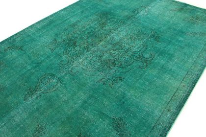 Carpetido Design Vintage-Teppich Türkis Grün in 330x230 (4 / 11)