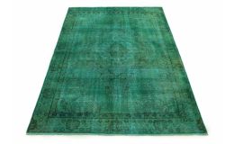 Carpetido Design Vintage Rug Turquoise Green in 270x180