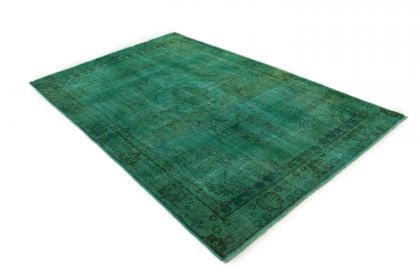 Carpetido Design Vintage-Teppich Türkis Grün in 270x180 (2 / 10)