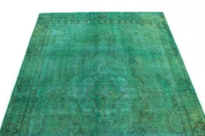 Carpetido Design Vintage-Teppich Türkis Grün in 270x180 (5 / 10)
