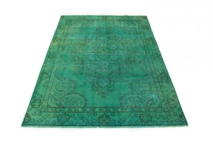 Carpetido Design Vintage-Teppich Türkis Grün in 270x180 (6 / 10)