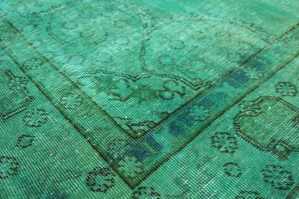 Carpetido Design Vintage-Teppich Türkis Grün in 270x180 (10 / 10)