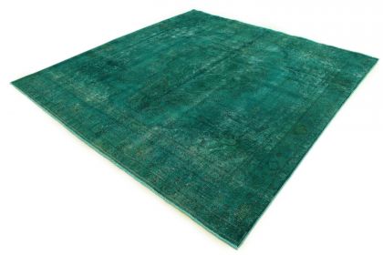 Carpetido Design Vintage-Teppich Türkis Grün in 290x280 (3 / 11)
