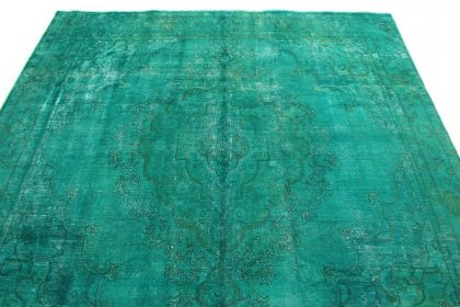 Carpetido Design Vintage-Teppich Türkis Grün in 290x280 (5 / 11)